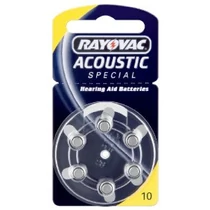 Rayovac 10 elem fülhallgatóhoz