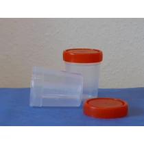 Vizeletes pohár steril csavaros tetővel 100 ml