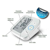 Felkaros vérnyomásmérő (extra nagy méretű mandzsettával)