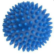 Tüskés labda szelepes 8 cm kék