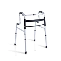 Lépcsőzetes felállást segítő állítható magasságú összecsukható járókeret 4 fogantyúval Lépcsőzetes felállást segítő állítható magasságú összecsukható járókeret 4 fogantyúval