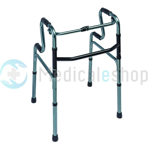 Felállást segítő lépcsőzetes összecsukható járókeret