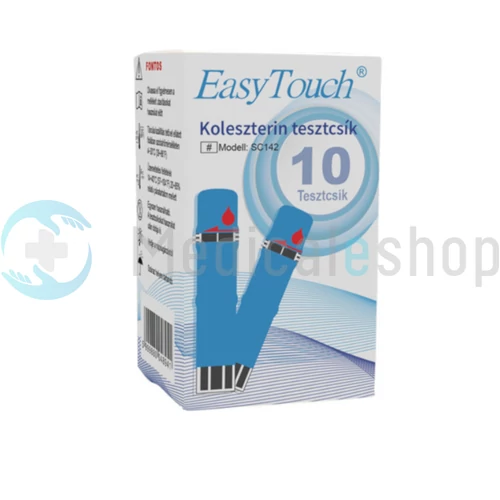 Tesztcsík Wellmed Easy Touch Cholesterol 10 db