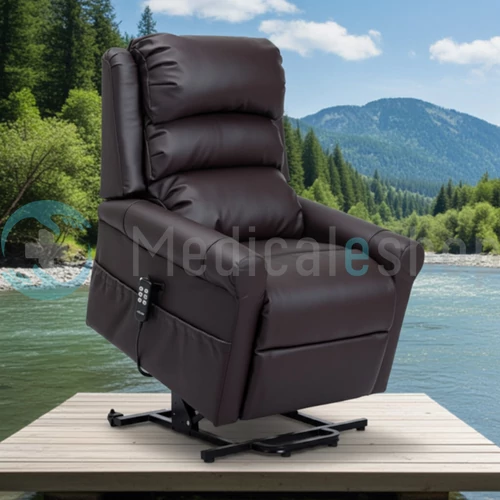 Stylea kétmotoros fotel műbőr huzattal Stylea kétmotoros fotel műbőr huzattal