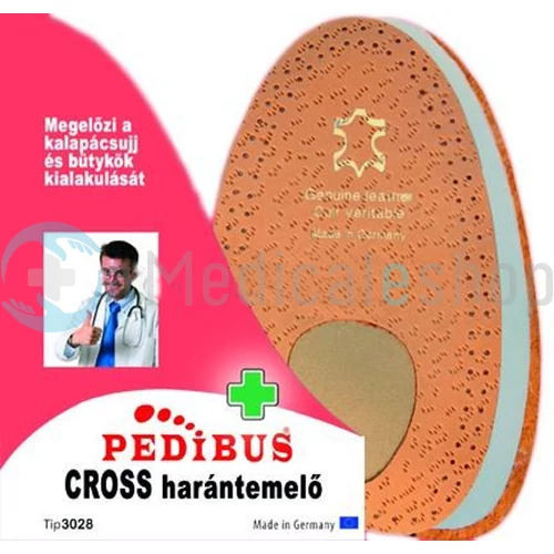 Pedibus 3028 Cross harántemelős féltalpbetét