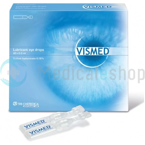Vismed Hialuronsavas műkönny 20 x 0,3 ml