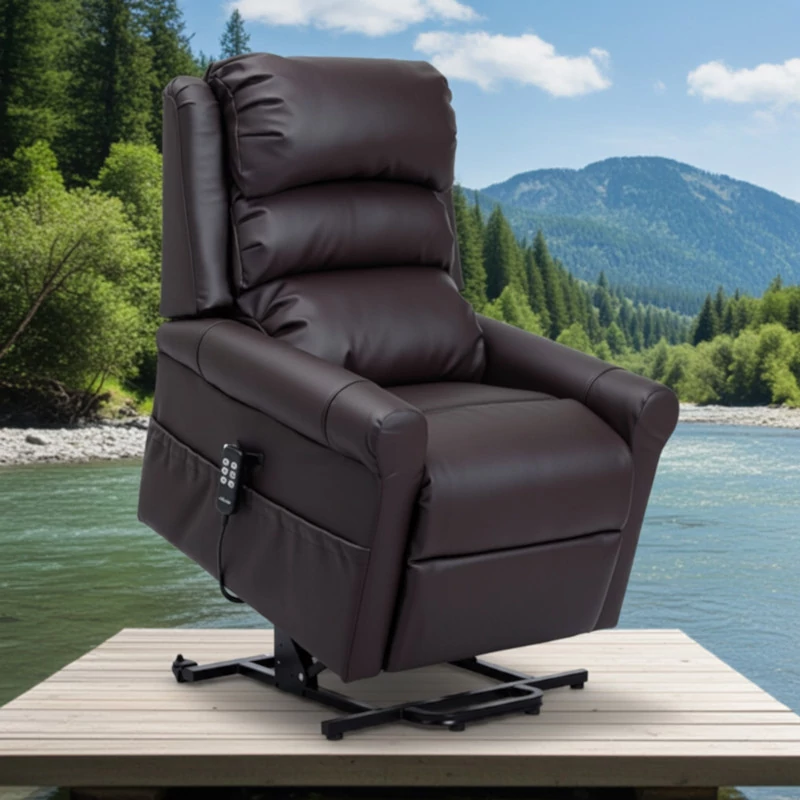 Stylea kétmotoros fotel műbőr huzattal