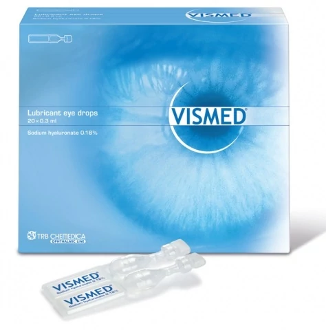 Vismed Hialuronsavas műkönny 20 x 0,3 ml