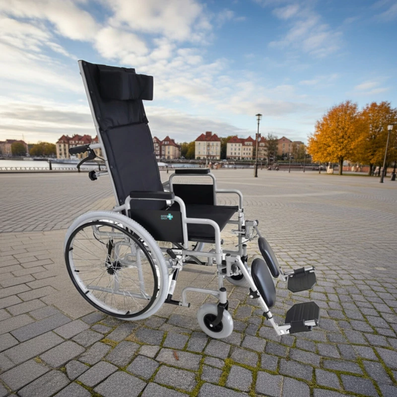 GABI Dönthető háttámlás acél kerekesszék